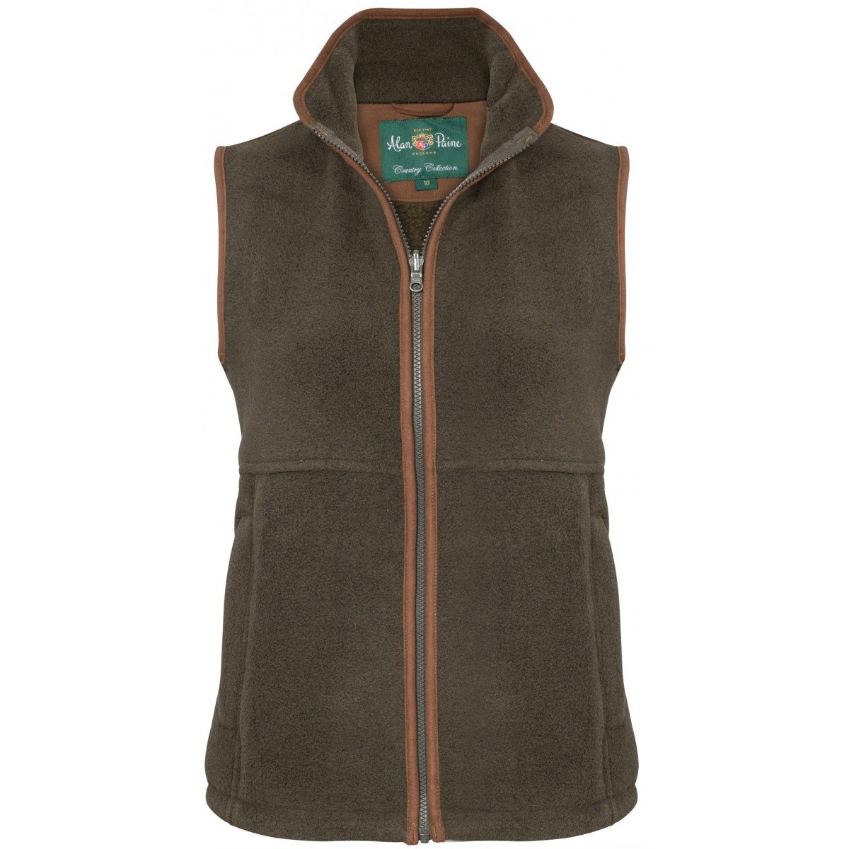 Damen Fleece Weste Aylsham in Green