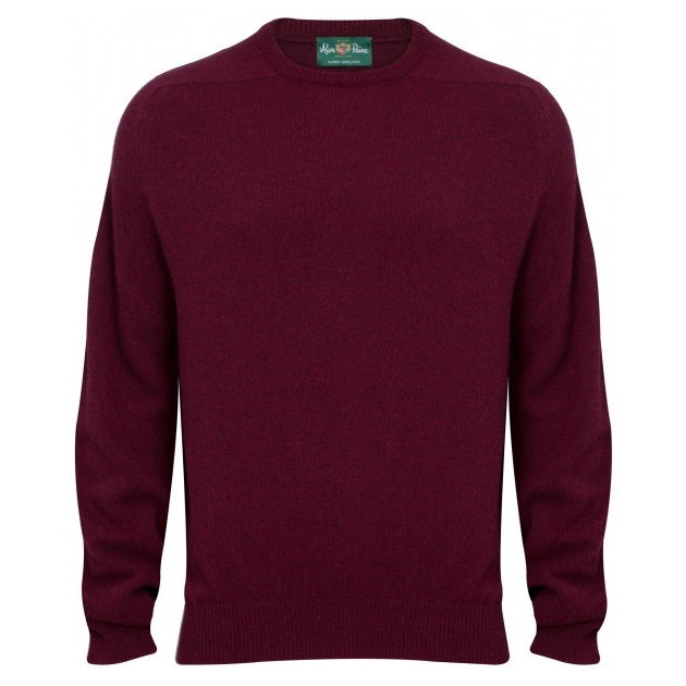 Pullover Stratford bordeaux Lambswool