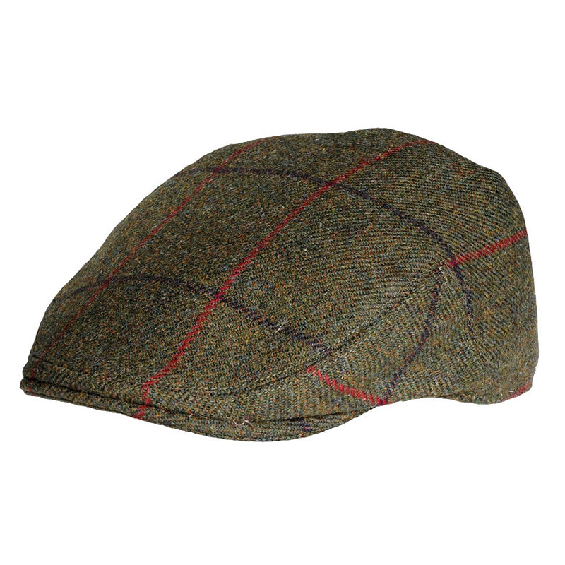 Tweed Cap County Curved Peak Dark Forest