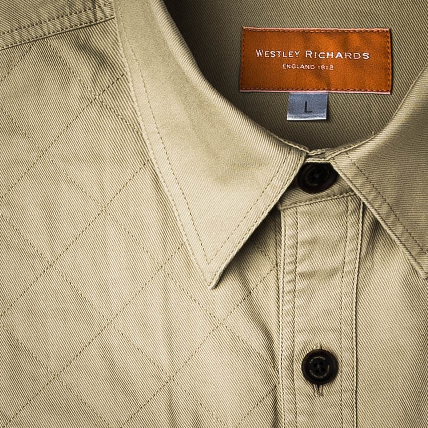 Campaign Safari Shirt in Light Stone