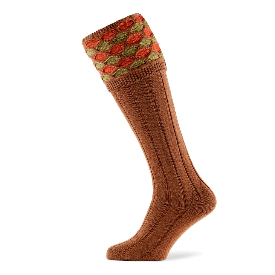 Cavalier Shooting Stockings in Almond