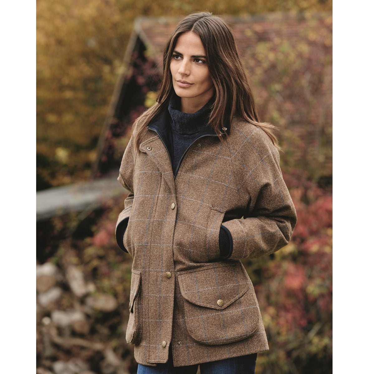 Damen Tweed Jacke Chrysalis Cotswold