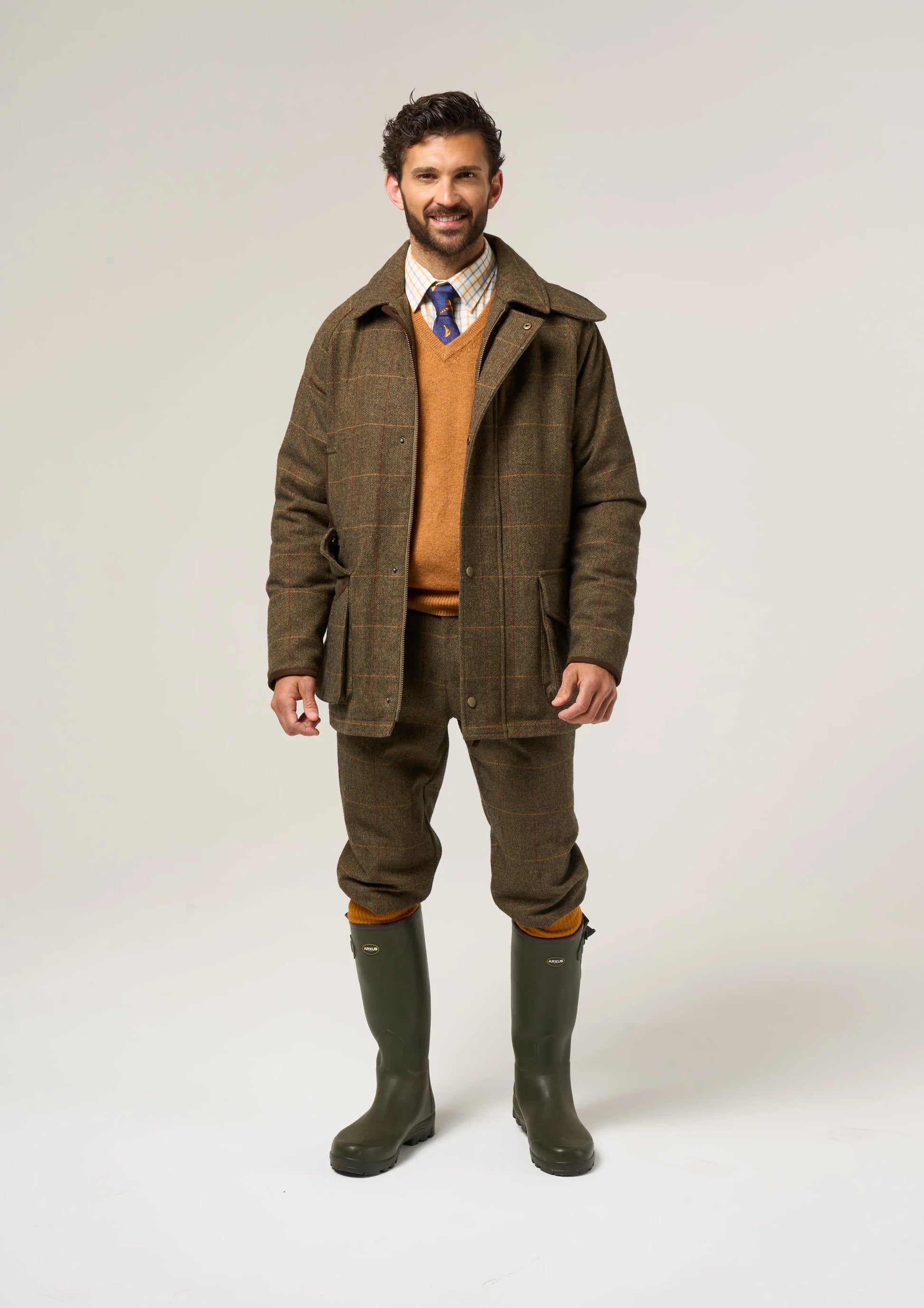 Jagd Tweed Jacke