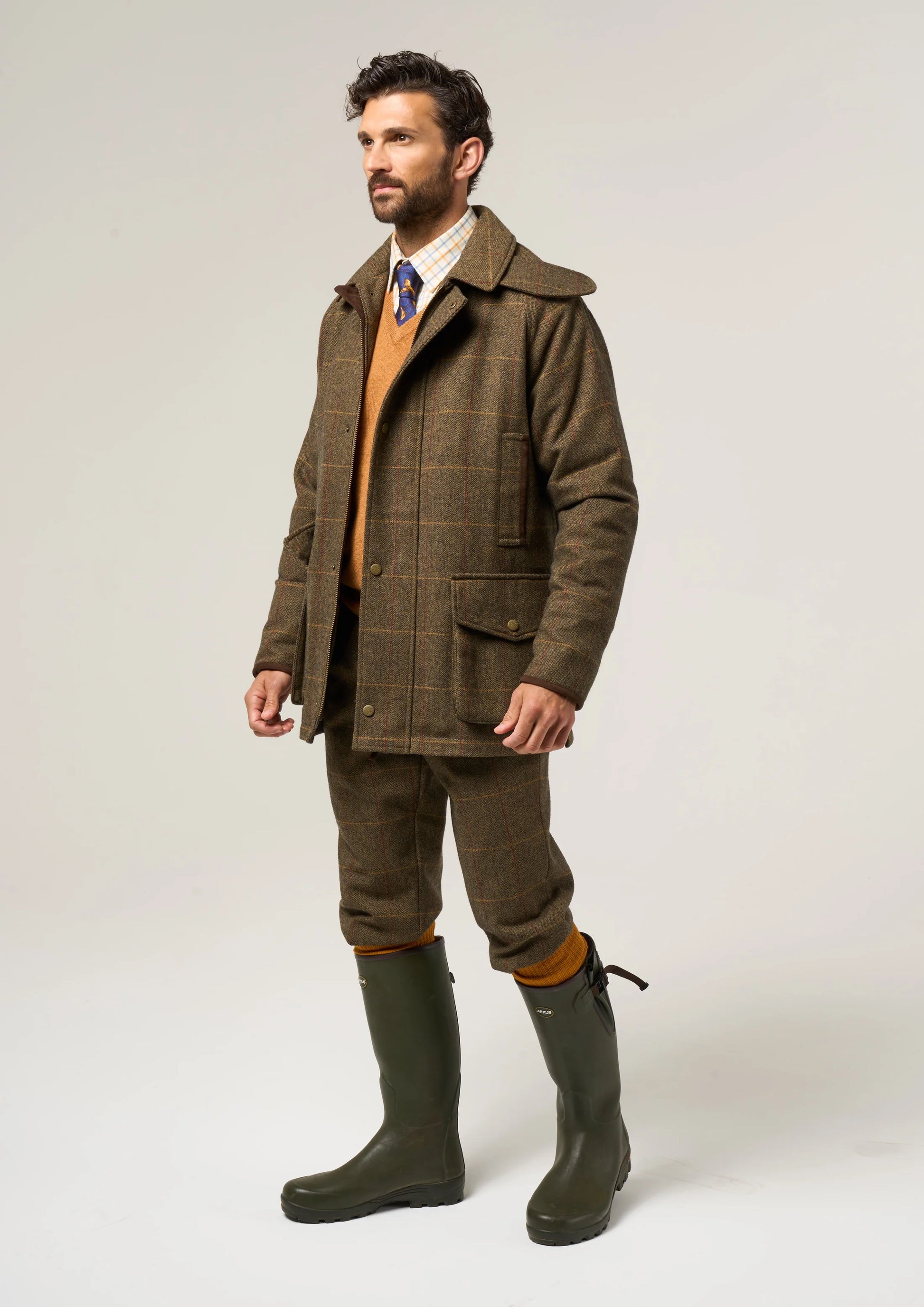 Tweed Jagdjacke