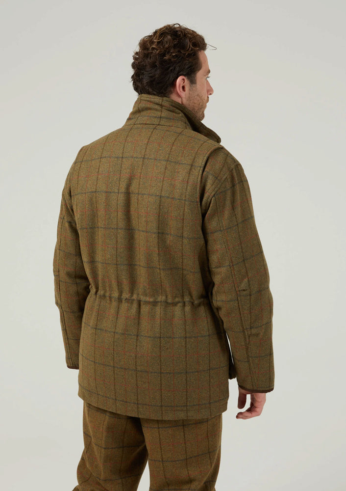 Herren Tweed Field Coat