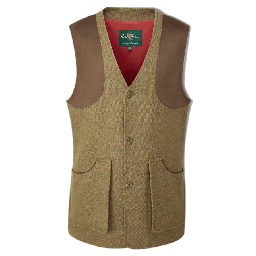 Tweed Shooting Waistcoat Combrook Hawthorn