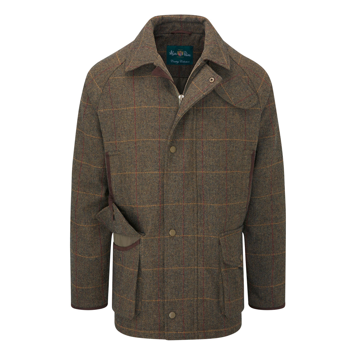 Alan Paine Tweed Jacke Combrook Teak