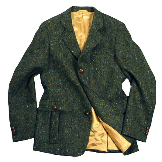 Country Tweed Sakko in Donegal Green