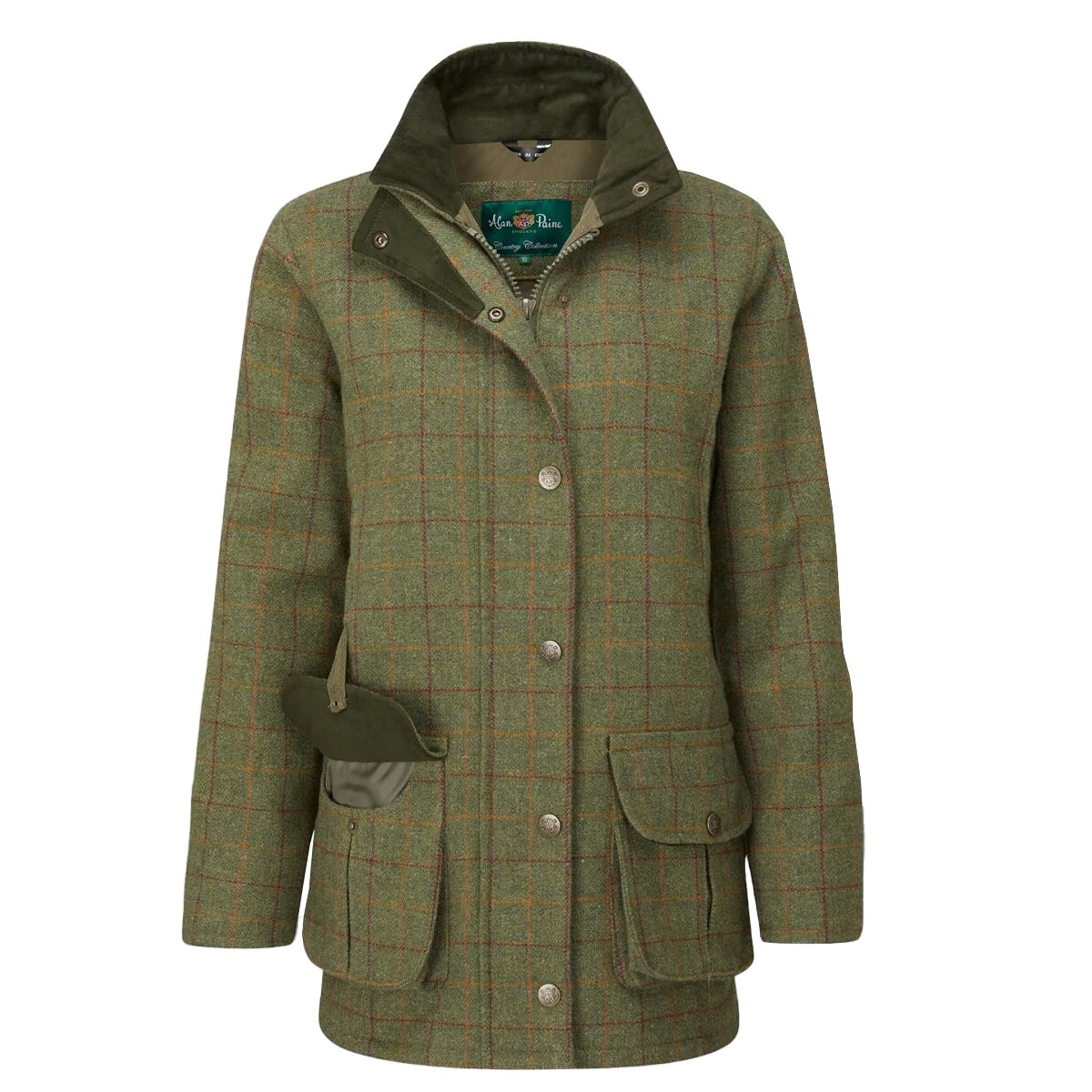 Damen Tweed Jacke Alan Paine Rutland Pine