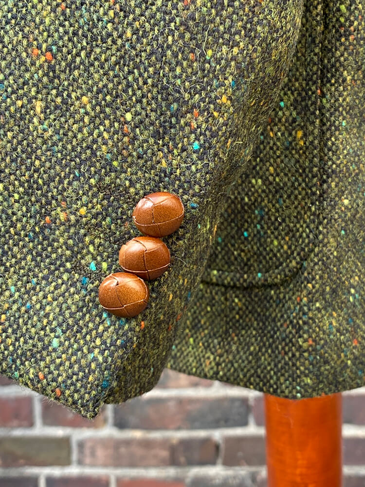 Country Tweed Sakko in Donegal Green