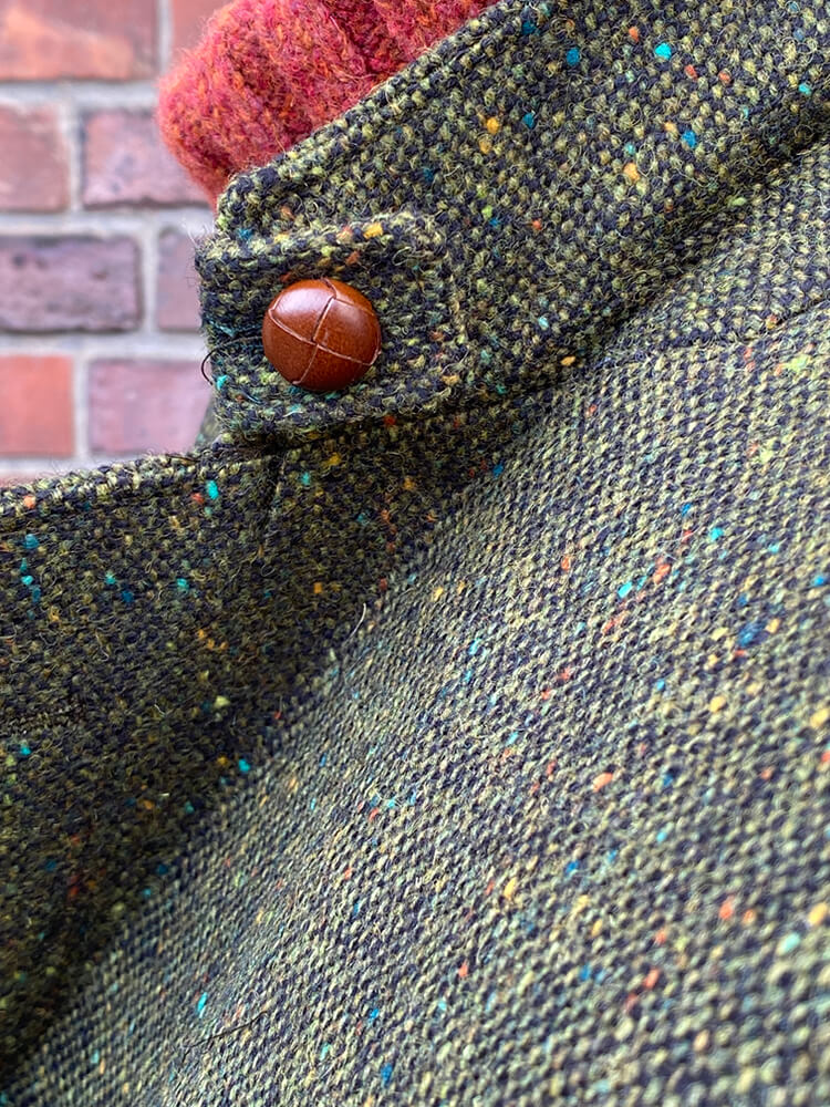 Country Tweed Sakko in Donegal Green