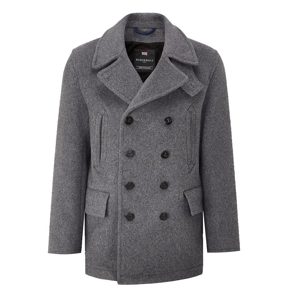 Gloverall Churchill Peacoat Grey