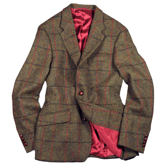 Harris Tweed Herren Sakko Nick in green