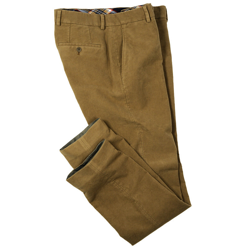 Herren Moleskin Hose in beige