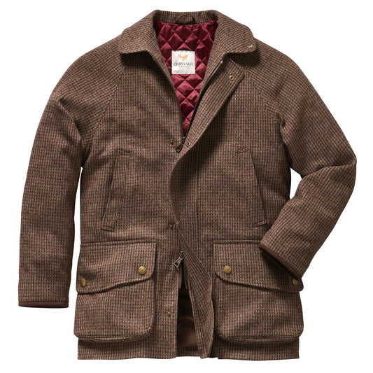 Herren Tweed Jacke Chrysalis Ultimate Oxford in Russet