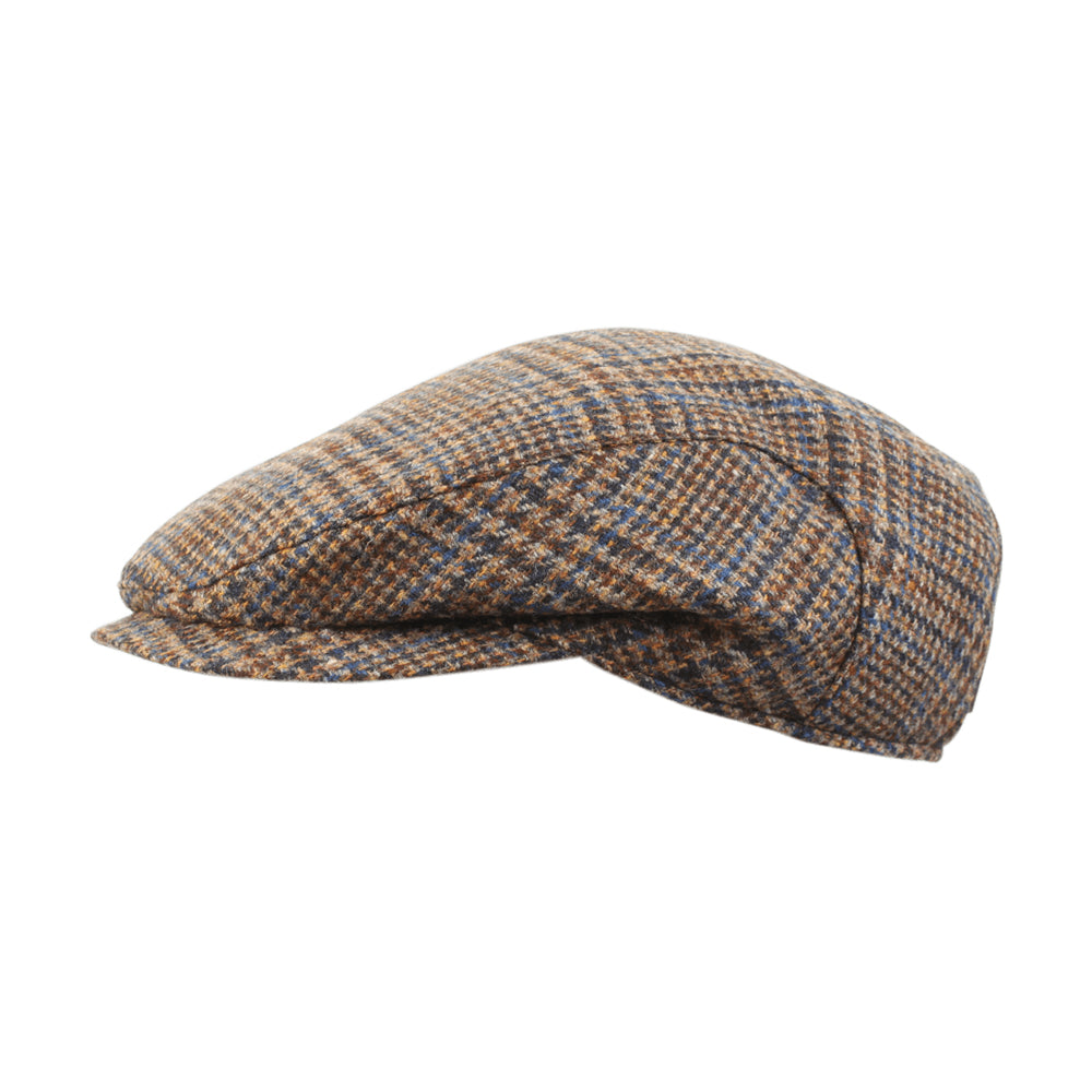 Ivy Silm Tweed Cap in Camel