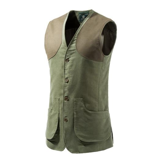 Schiessweste Moleskin Classic in Green