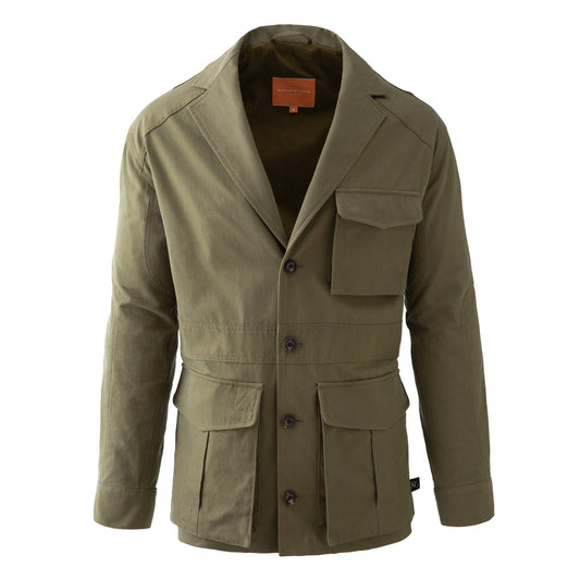 Stanley Cargo Jacket in Rifle Green Front