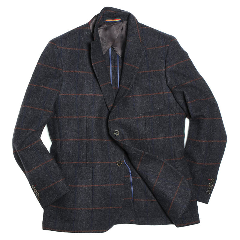 Surrey unlined Tweed Blazer in Country Navy