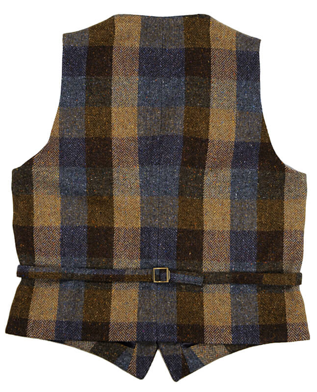 Herren Tweed Weste