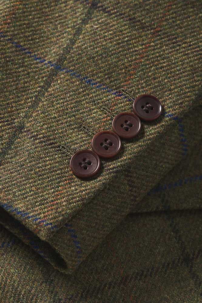Ärmel Tweed Sakko