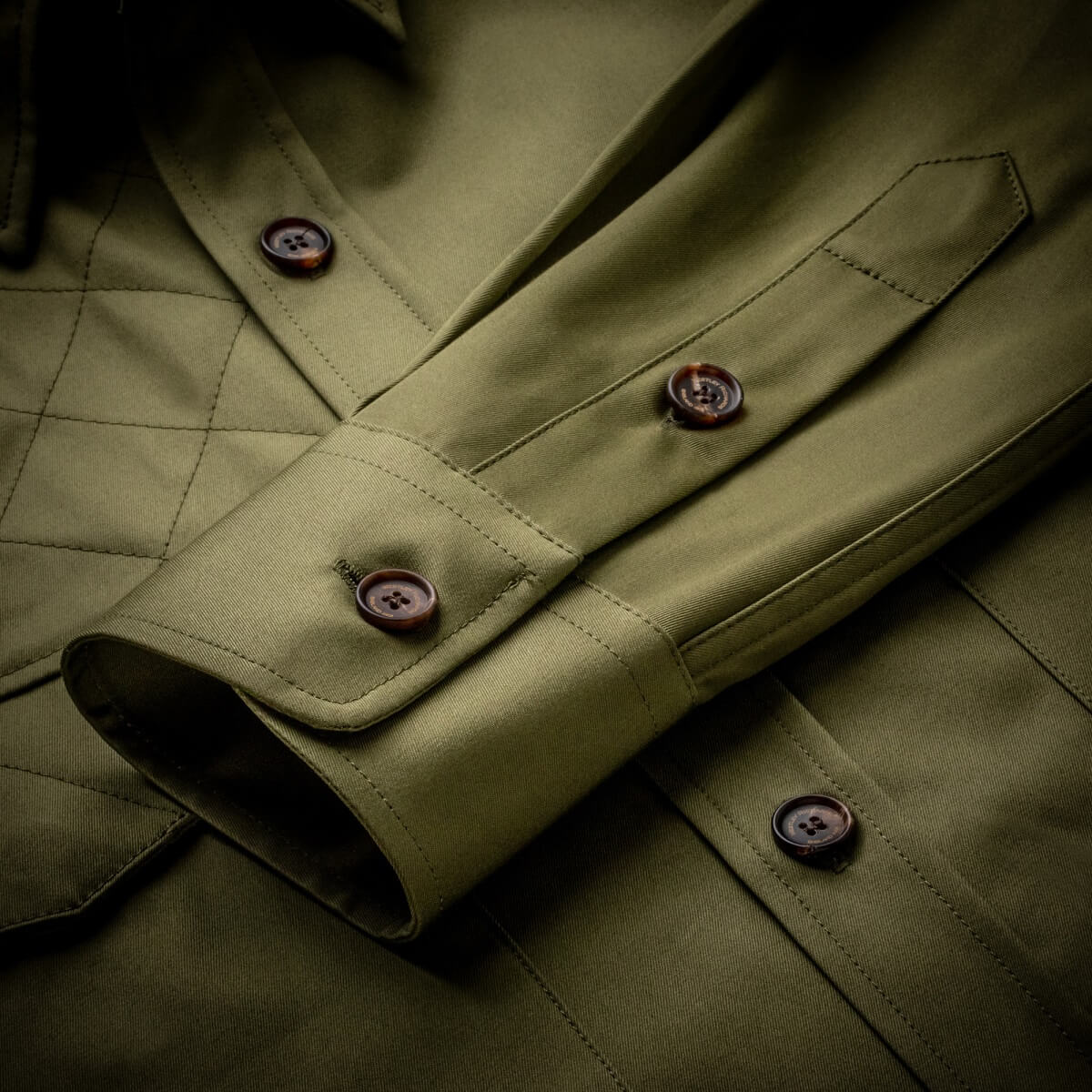 Ventura Shirt in Plains Green