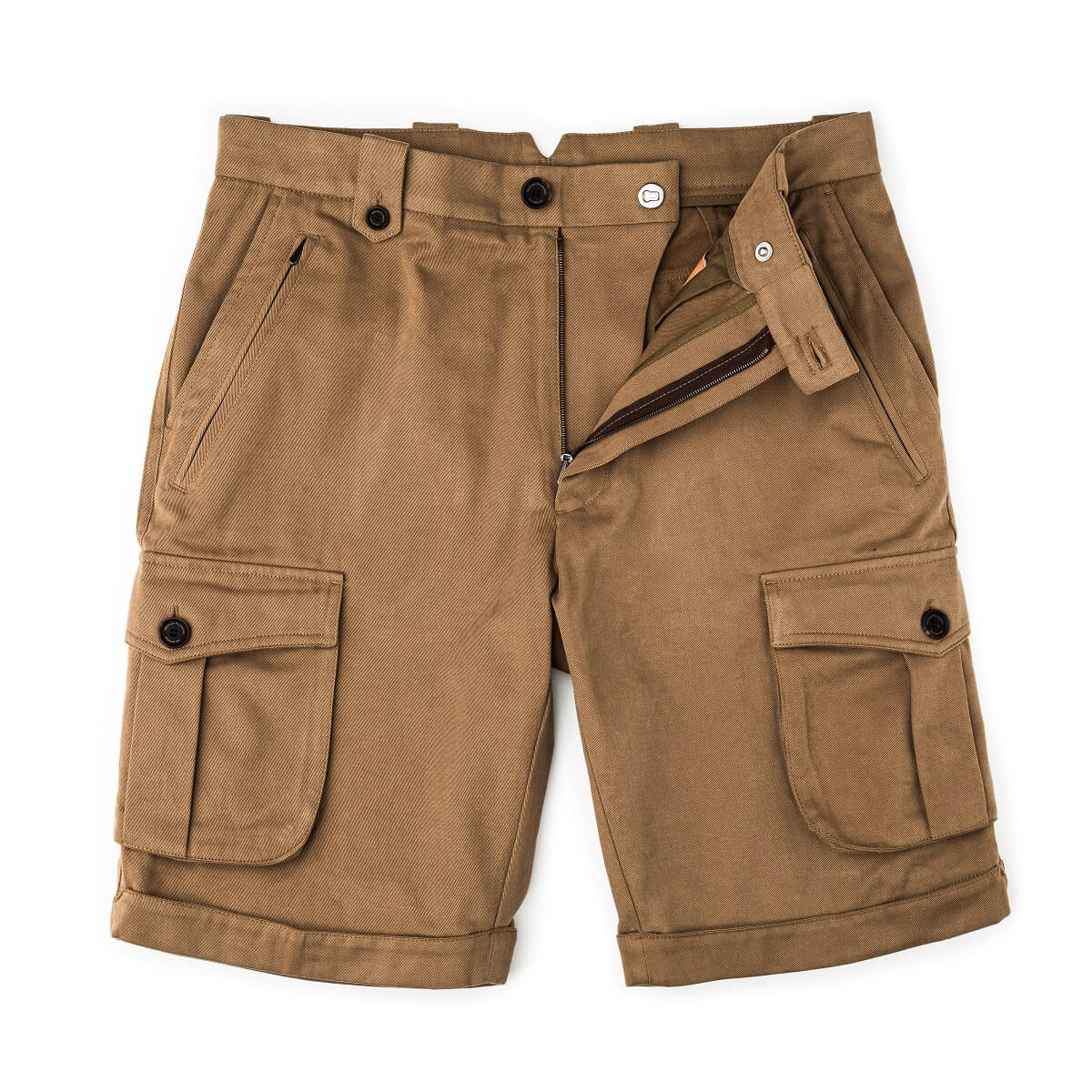 Safari Shorts in Brushed Fawn