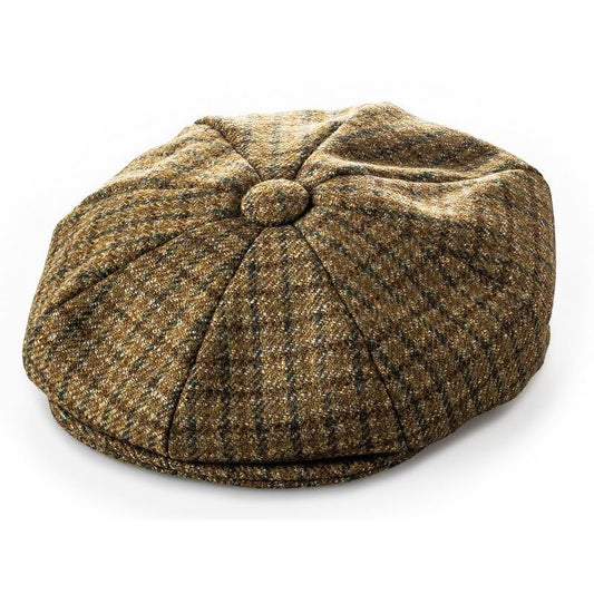 Redford Tweed Cap in Hawick Country Check