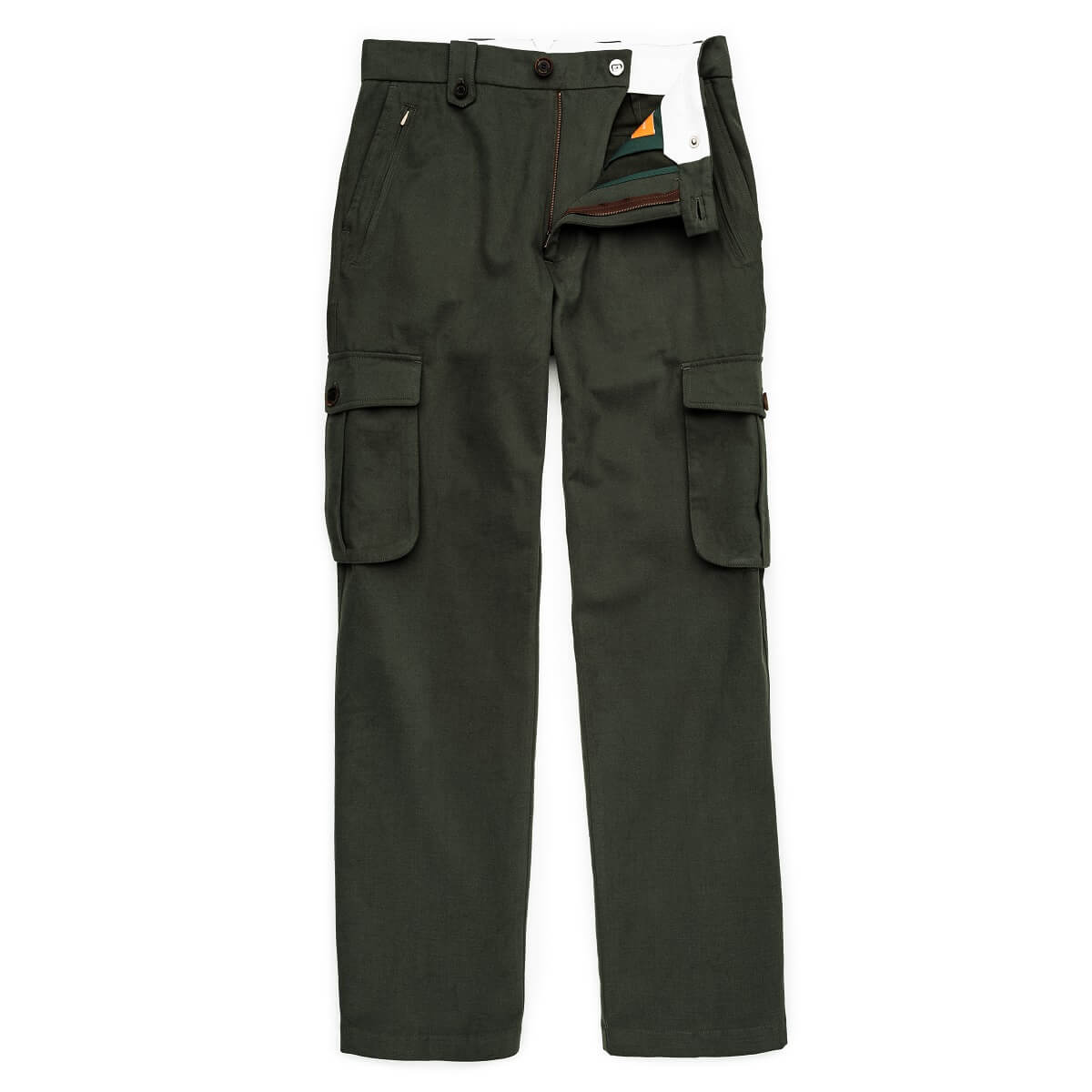 Safari Hose in Brushed Bush Green