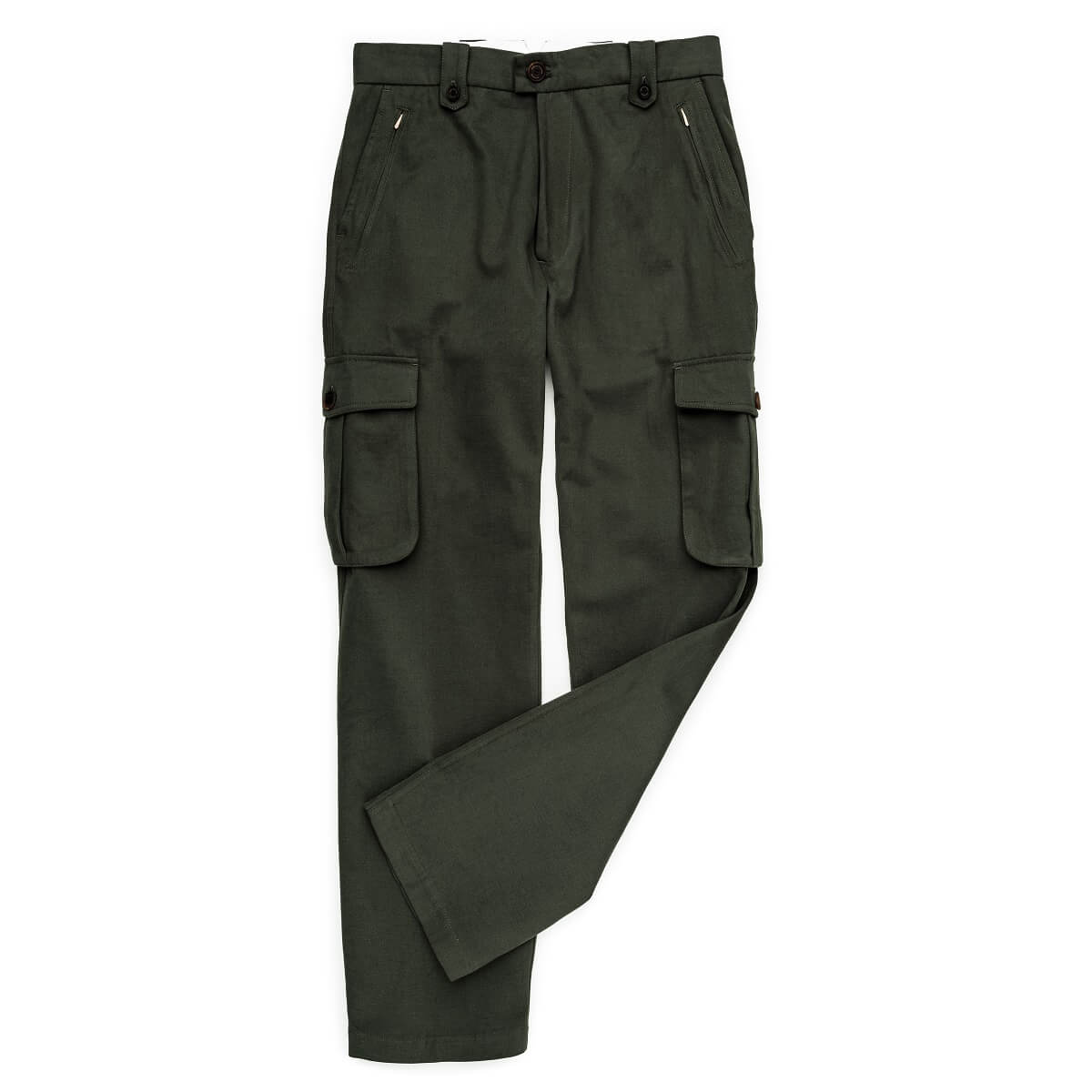 Safari Hose in Brushed Bush Green