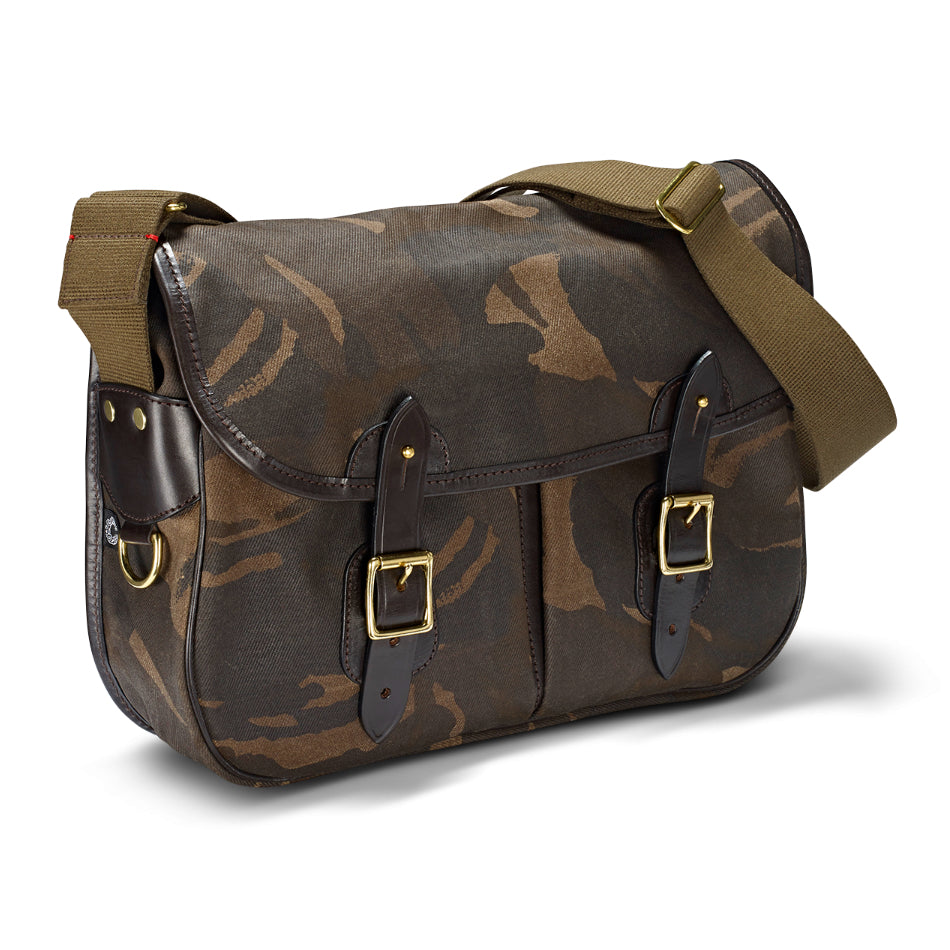 gewachste Jagdtasche in Camouflage 