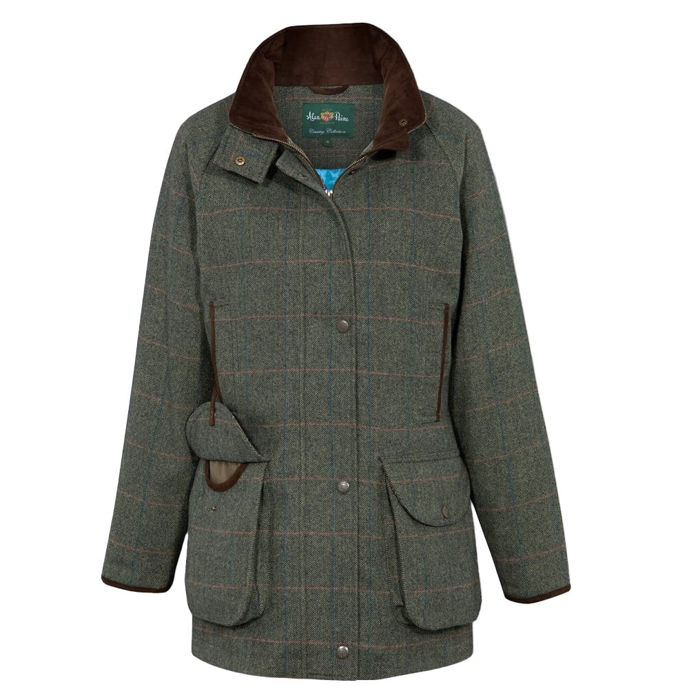 Damen Tweed Jacke Combrock Spruce