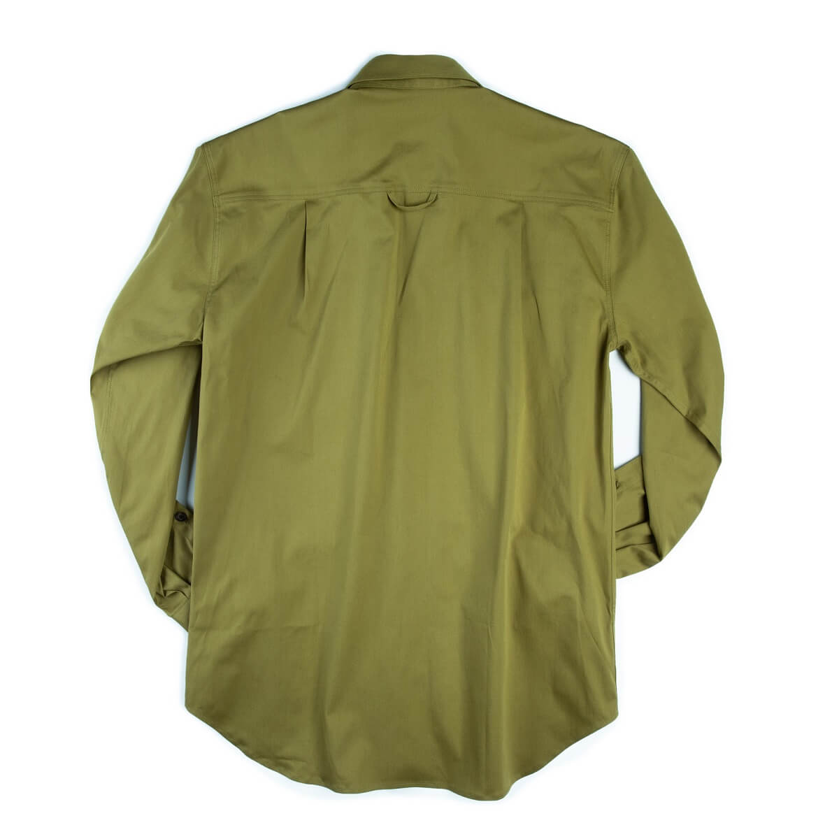 Campaign Safari Shirt in Khaki Green