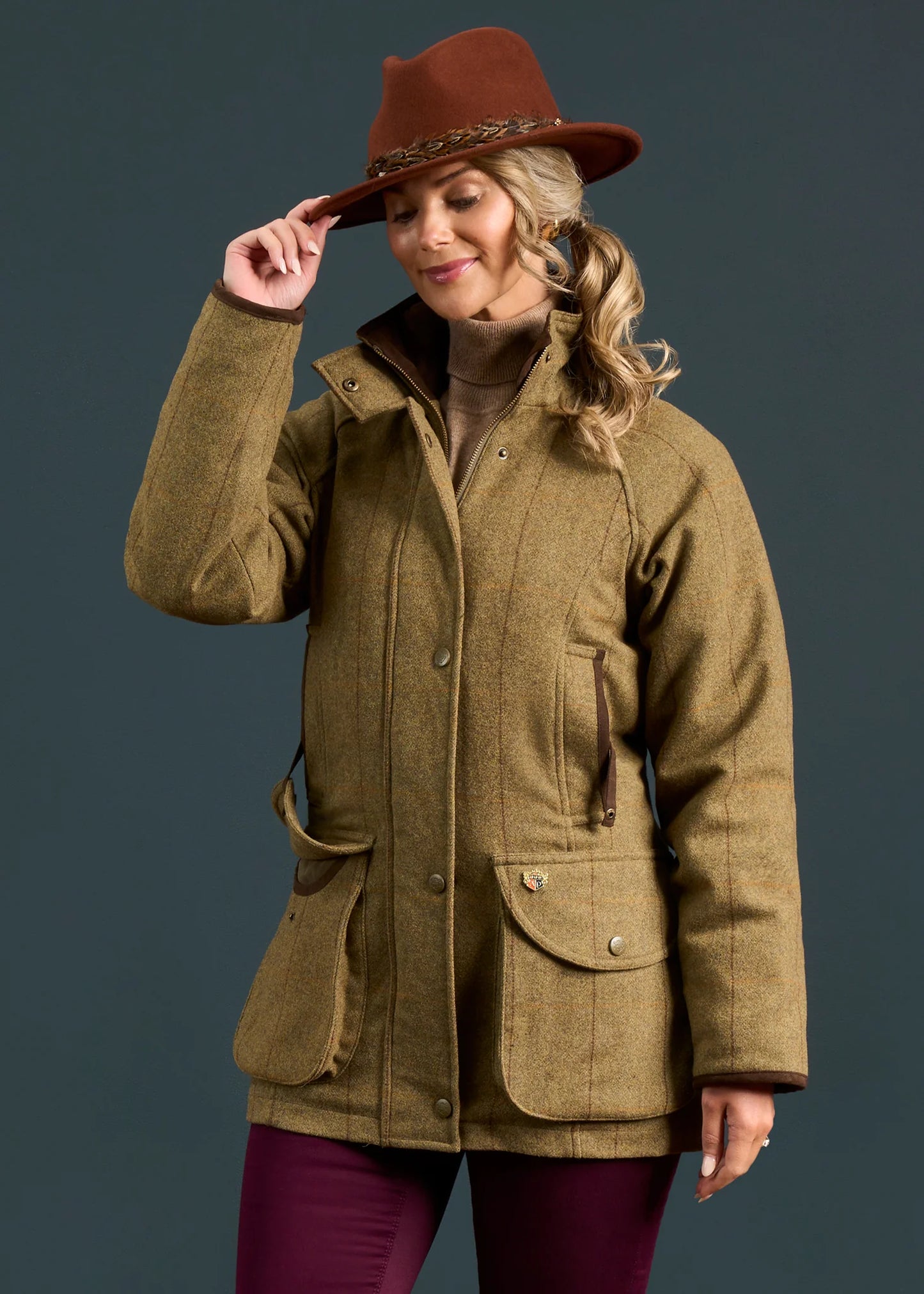 Alan Paine Damen Tweed Jacke Combrook Grove