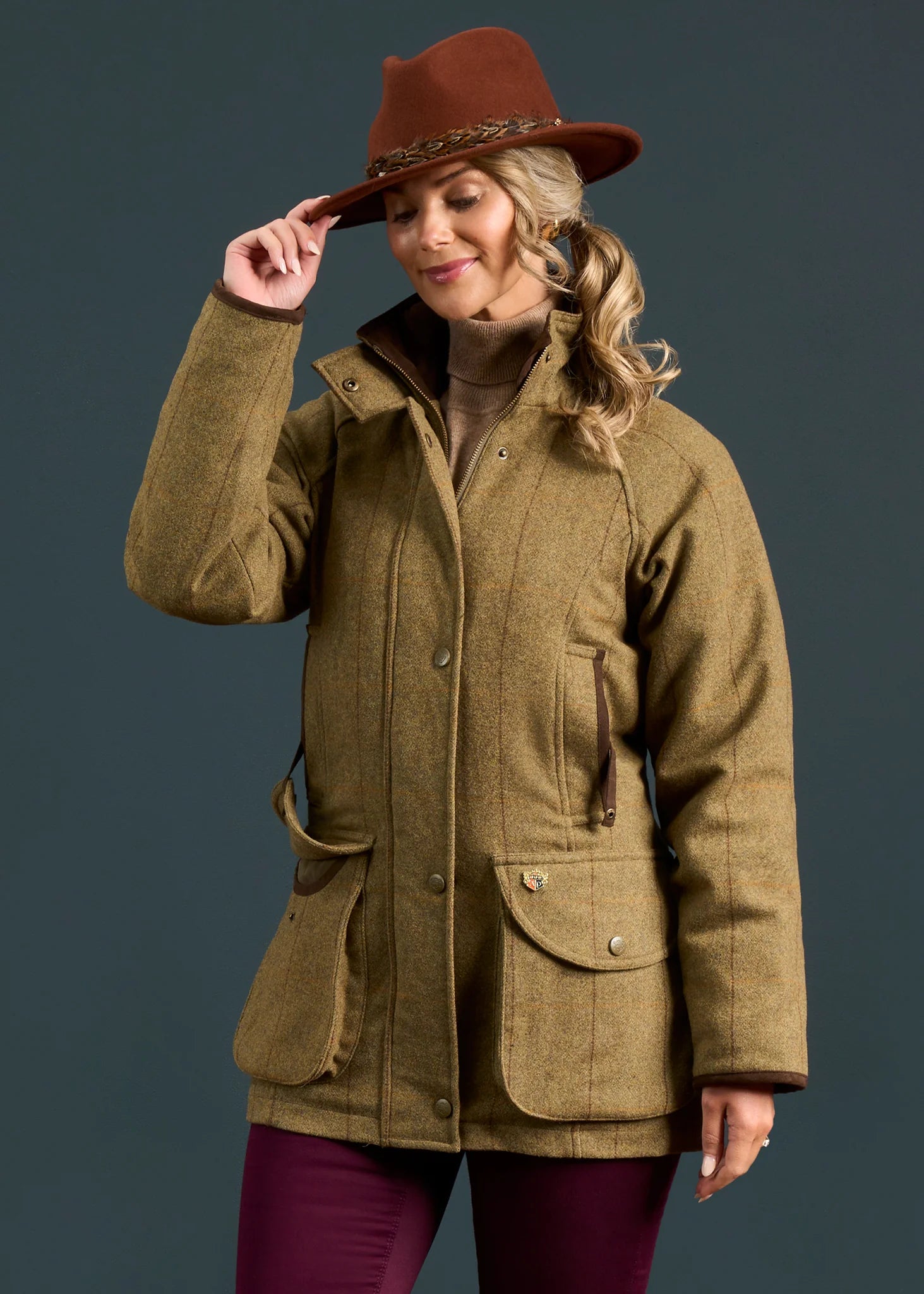 Alan Paine Damen Tweed Jacke Combrook Grove