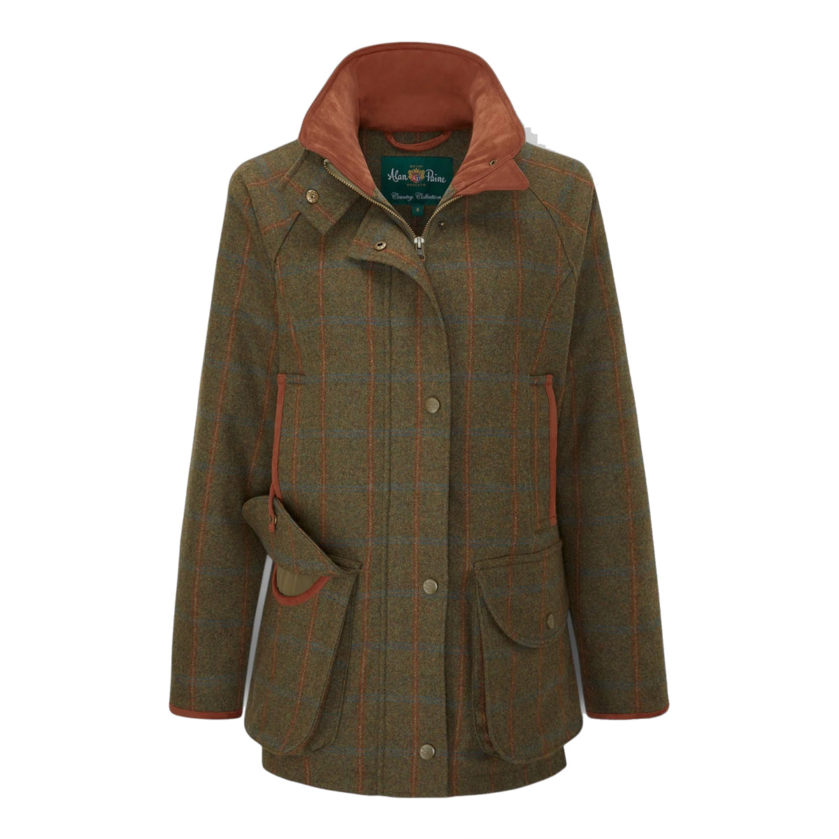 Damen Tweed Jacke Combrook Willow