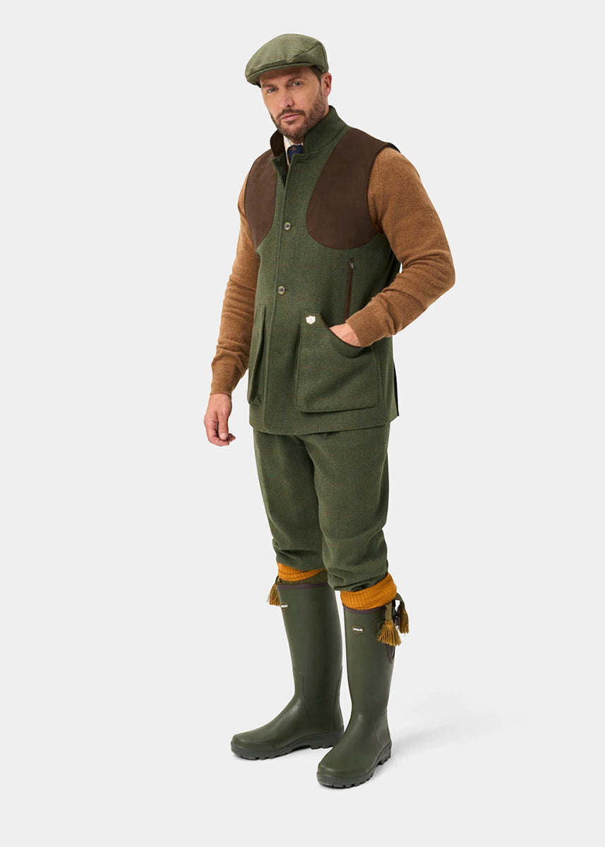 Tweed Weste Jagd