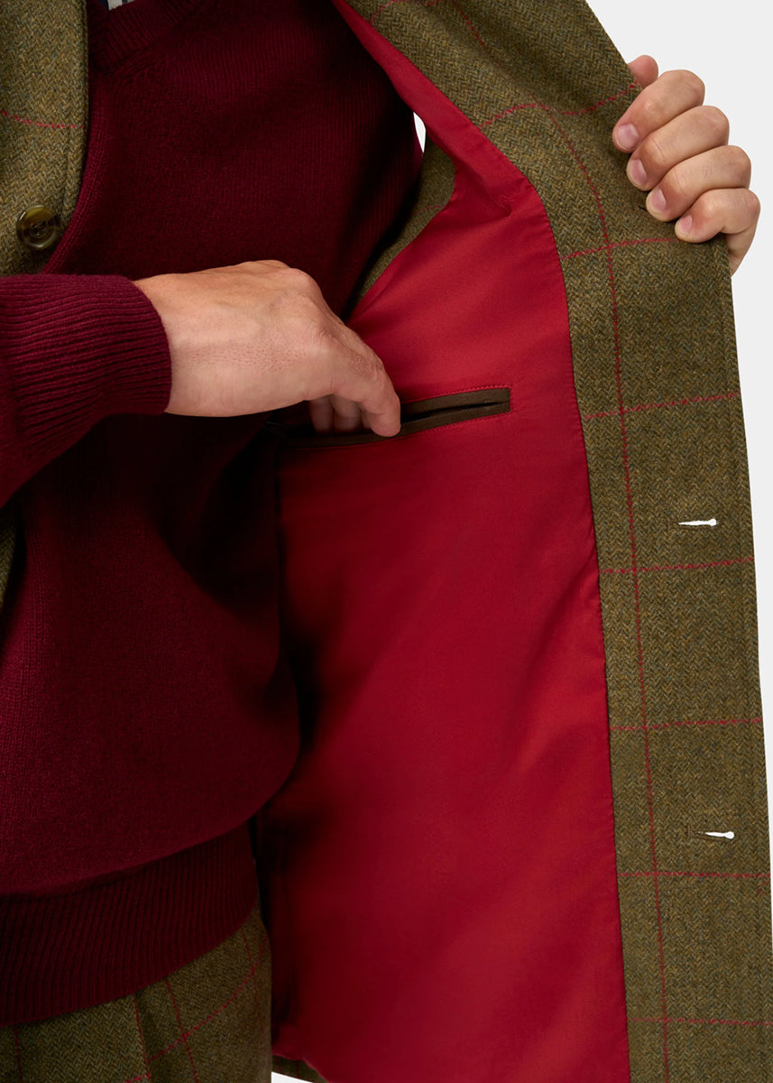 Tweed Weste Jagd