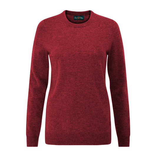Damen Pullover rot Emma Pinotage vorne