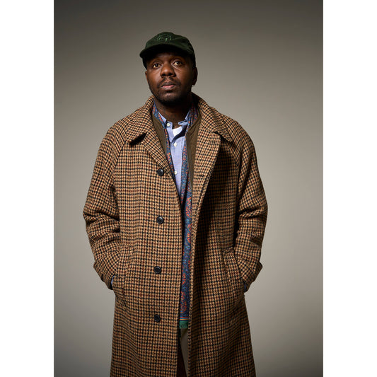 Harris Tweed Mantel Herren