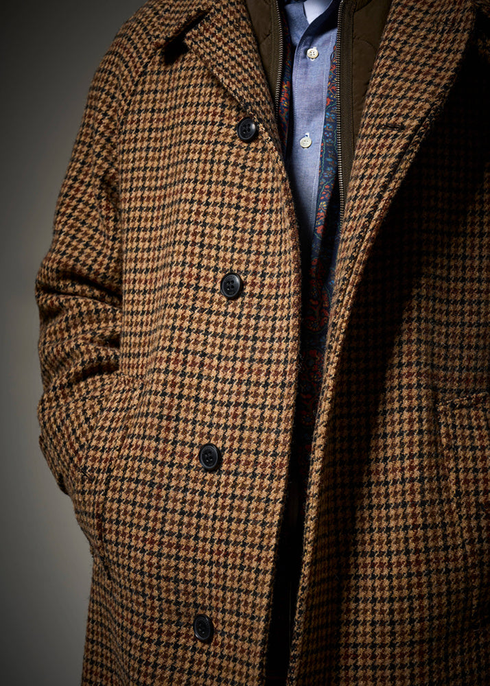 Tweedmantel Herren