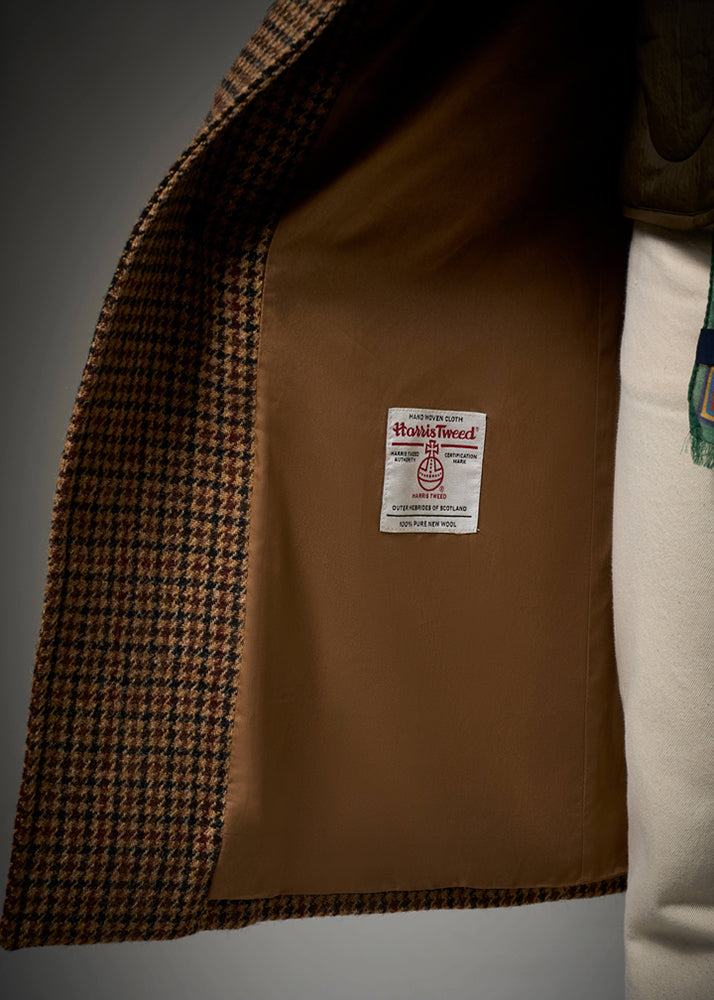 Herren Harris Tweed Mantel