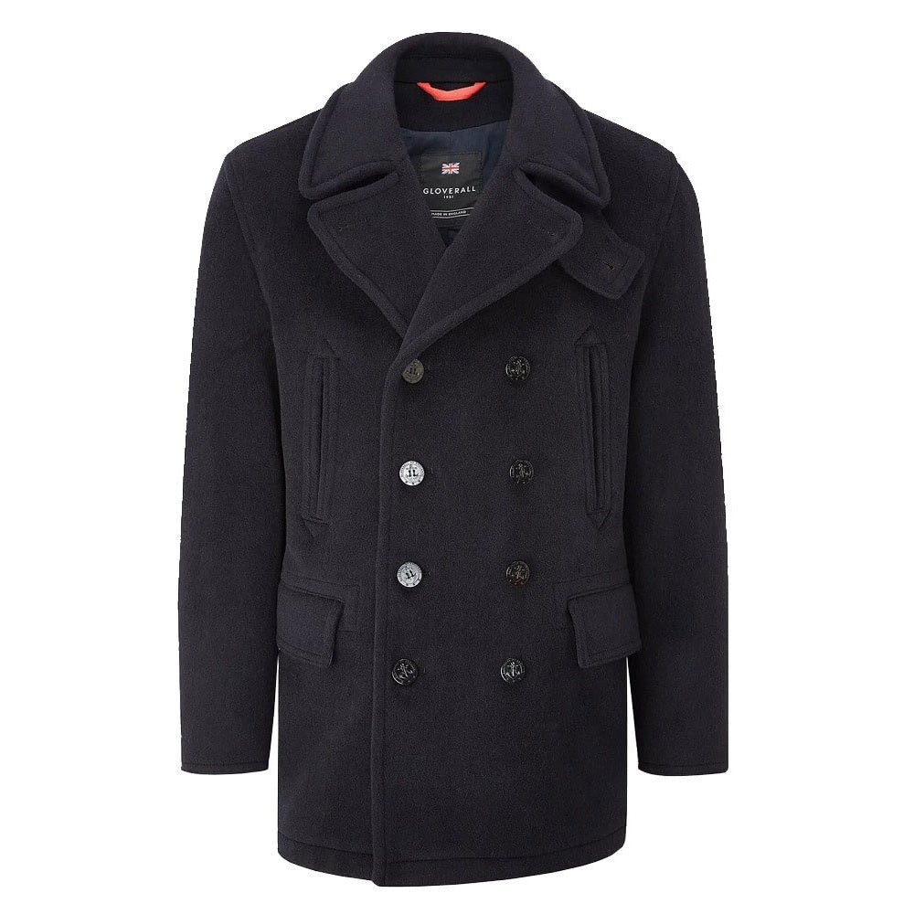 Gloverall Churchill Peacoat Navy