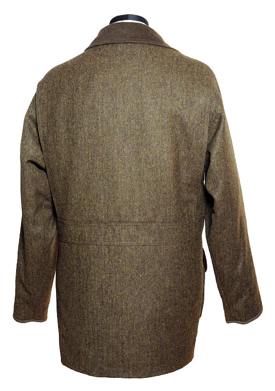 Herren Tweed Field Coat