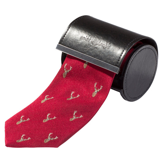 Jagd Krawatte Hirsch rot