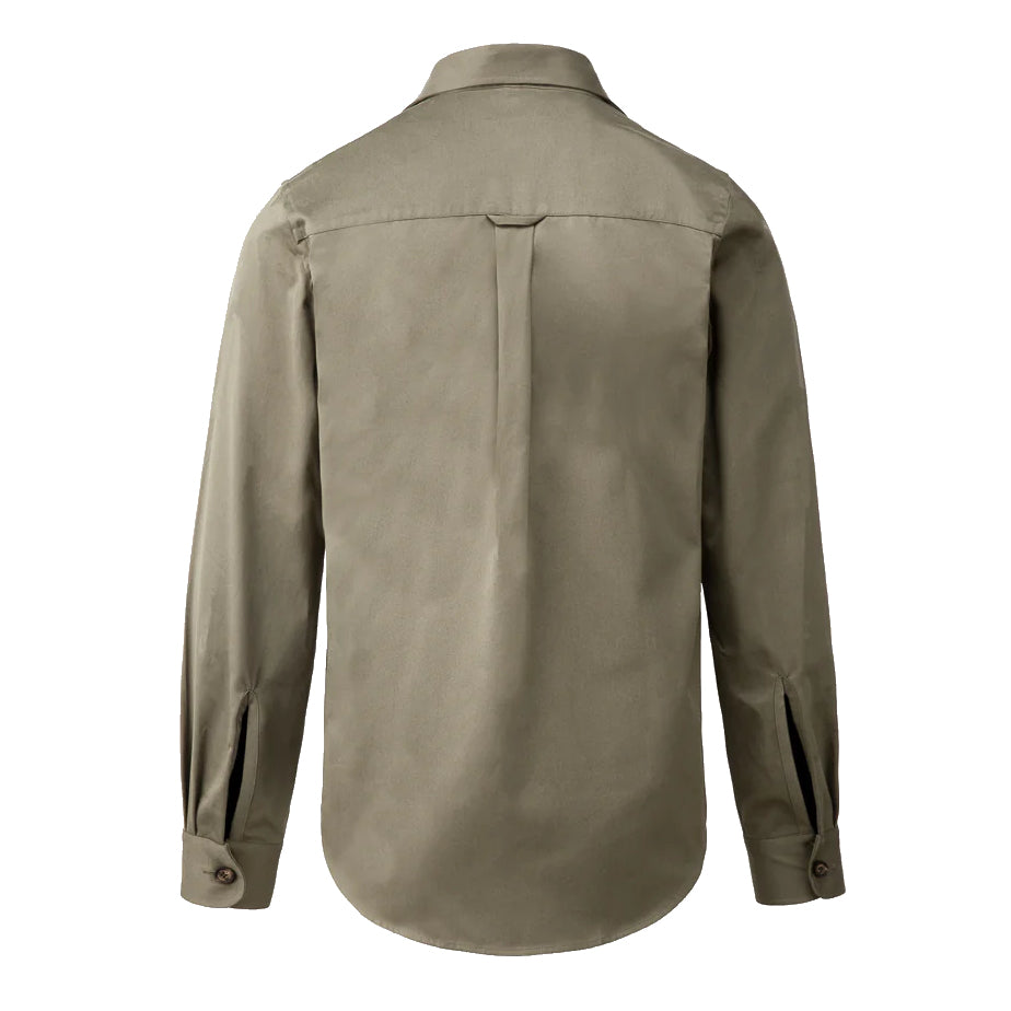Lightweight Safari Shirt in Elephant Grey
