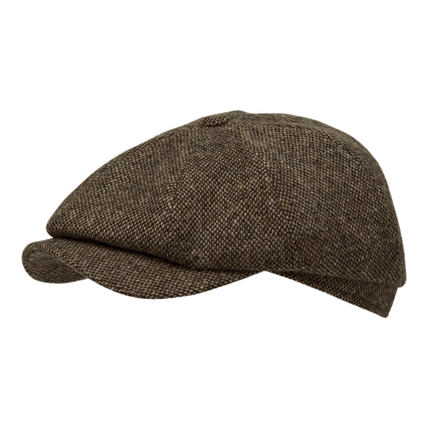 Newsboy Classic Tweed Cap in Olive