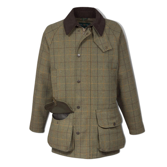 Herren Tweed Jacke Rutland Dark Moss