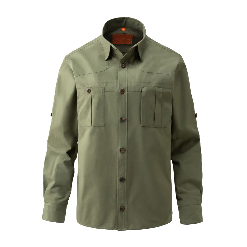 Westley Richards Sirocco Shirt in Bush Green