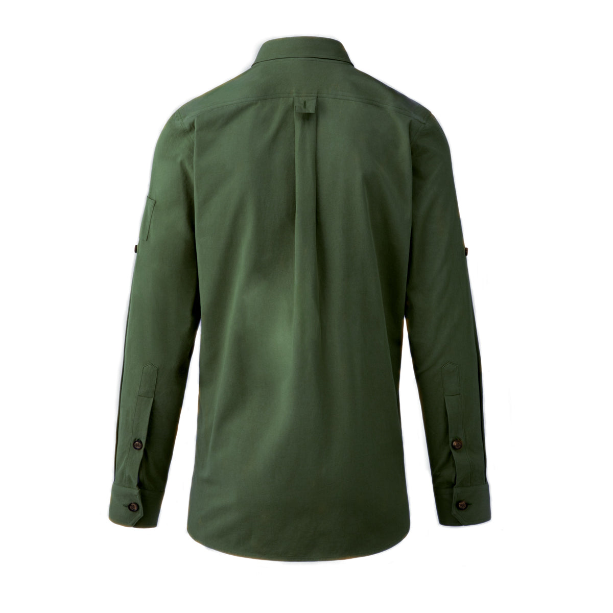 Tusker Field Shirt in Bush Green hinten